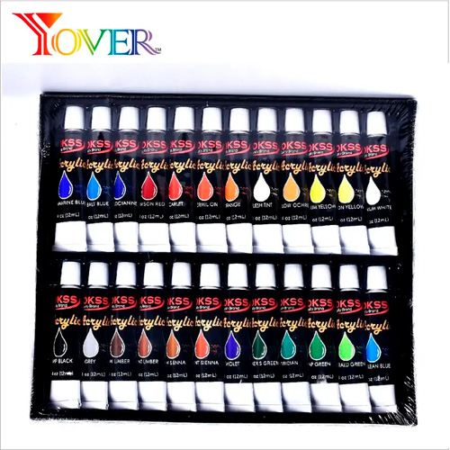 Juego De Pintura Acrílica De 24 Color, 12ML, Pin... - Grandado