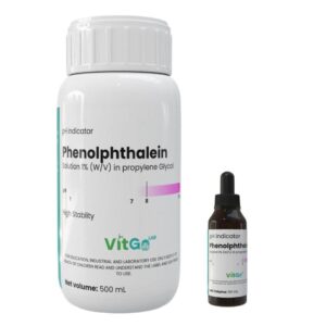 Solución Indicador De Fenolftaleína 1%, Botella De 16 Oz Y B