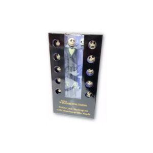 Figura Jack Skellington 30cm -12 Cabezas Intercambiables