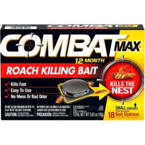 Combat Max 12 meses de cebo para matar cucarachas