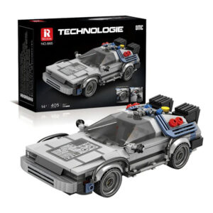 Auto Volver Futuro Bloques De Construcción