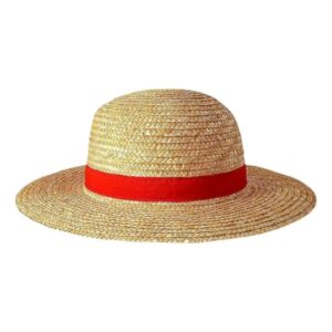 Sombrero Luffy Simulacion Paja Talla 18 - One Piece