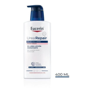 Eucerin Urearepair 5% Urea Locion Corporal Calmante 400 Ml Neutra