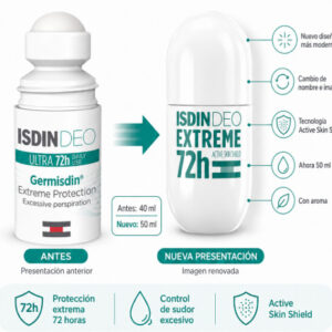 Isdin desodorante Deo Germisdin 72h Roll-on 40 ml